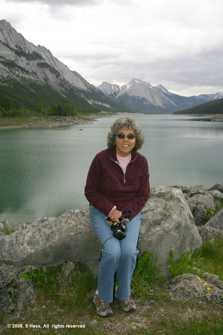 Susie at Medicine Lake